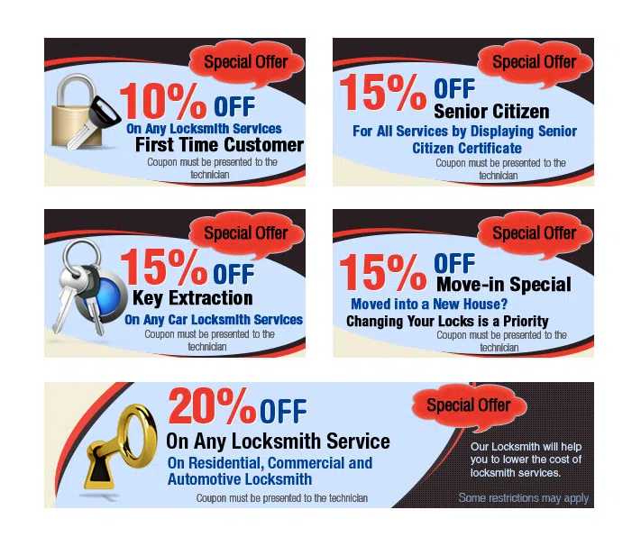 Westmont IL Locksmith Store Westmont, IL 630-625-8727 - coupon2-set-five